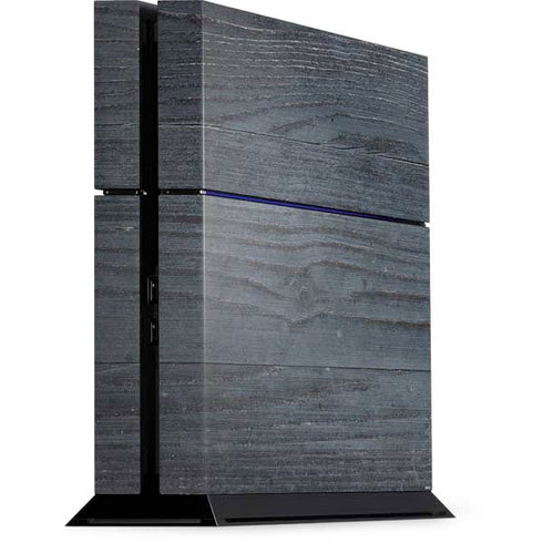 Charcoal Wood PlayStation PS4 Skins