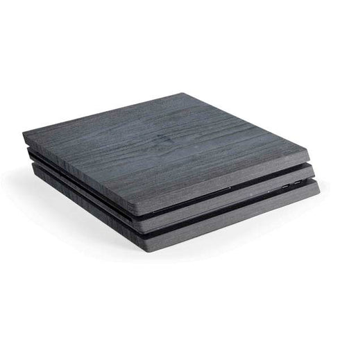Charcoal Wood PlayStation PS4 Skins