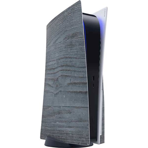 Charcoal Wood PlayStation PS5 Skins