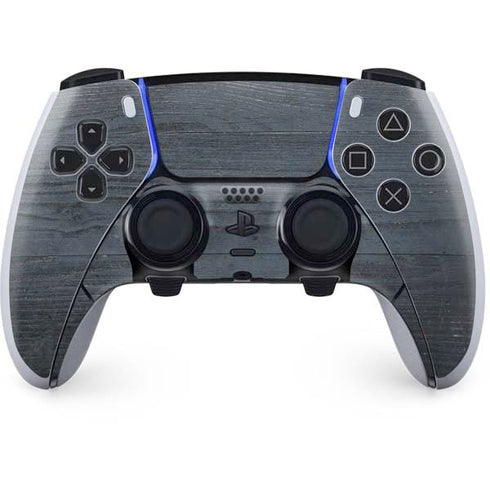 Charcoal Wood PS5 DualSense Edge Pro Controller Skin