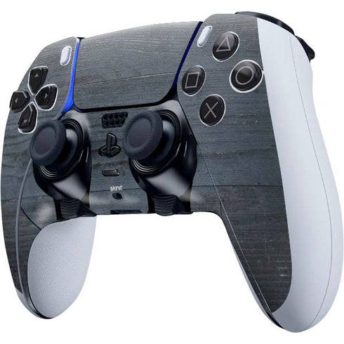 Charcoal Wood PS5 DualSense Edge Pro Controller Skin