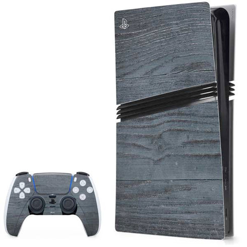 Charcoal Wood PlayStation PS5 Skins