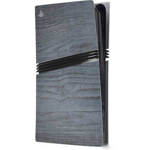 Charcoal Wood PS5 Pro Console Skin