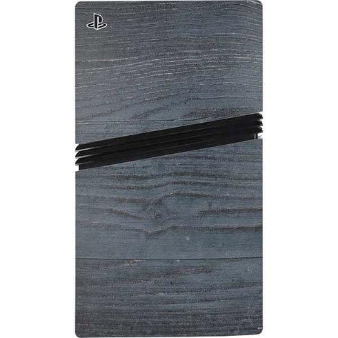 Charcoal Wood PS5 Pro Console Skin