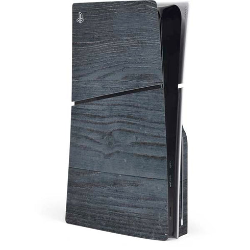 Charcoal Wood PlayStation PS5 Skins