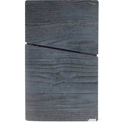Charcoal Wood PS5 Slim Digital Edition Console Skin