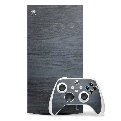 Charcoal Wood Xbox Series X Skins