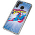 DC Comics Superman Vintage Action Pose Galaxy A21 Clear Case