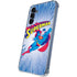 DC Comics Superman Vintage Action Pose Galaxy A35 5G Clear Case