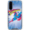 DC Comics Superman Vintage Action Pose Galaxy A36 5G Clear Case