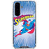 DC Comics Superman Vintage Action Pose Galaxy A36 5G Clear Case