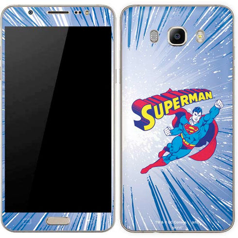 DC Comics Superman Vintage Action Pose Galaxy J7 Skin