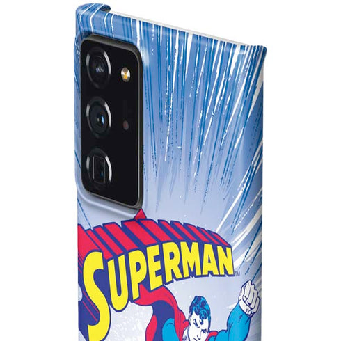 DC Comics Superman Vintage Action Pose Galaxy Note20 Ultra 5G Lite Case