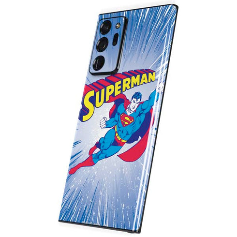DC Comics Superman Vintage Action Pose Galaxy Note20 Ultra 5G Skin
