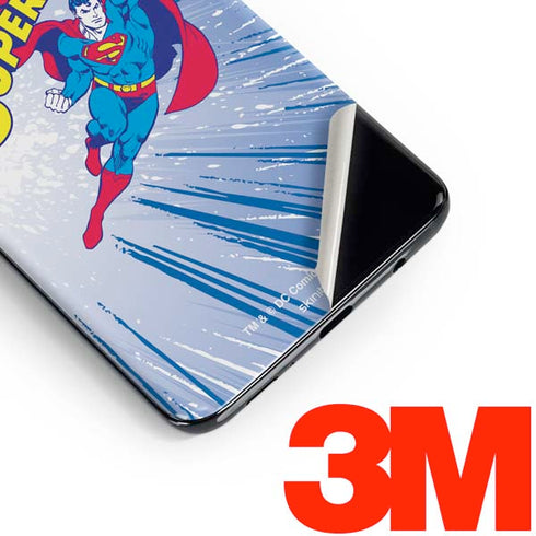 DC Comics Superman Vintage Action Pose Galaxy S10 Plus Skin