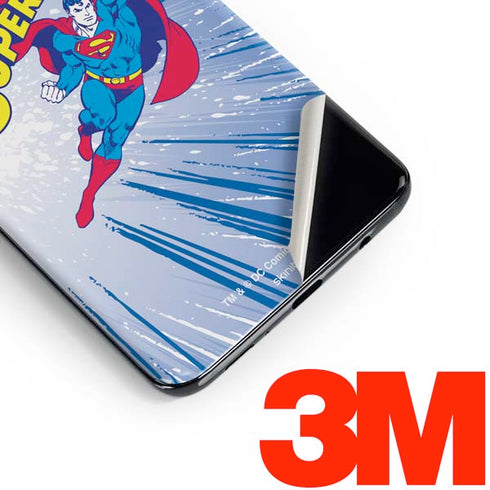 DC Comics Superman Vintage Action Pose Galaxy S10 Skin