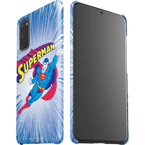 DC Comics Superman Vintage Action Pose Galaxy S20 Lite Case