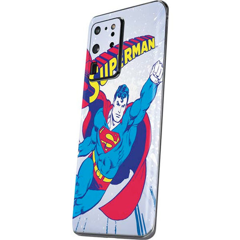 DC Comics Superman Vintage Action Pose Galaxy S20 Ultra 5G Skin