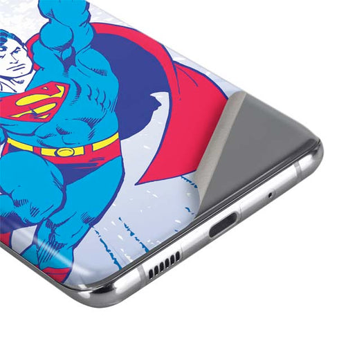 DC Comics Superman Vintage Action Pose Galaxy S20 Ultra 5G Skin