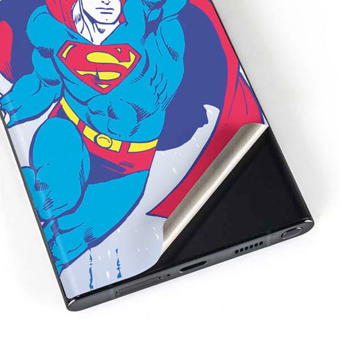 DC Comics Superman Vintage Action Pose Galaxy Skins