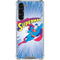 DC Comics Superman Vintage Action Pose Galaxy S24 FE Clear Case
