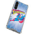 DC Comics Superman Vintage Action Pose Galaxy S24 FE Clear Case