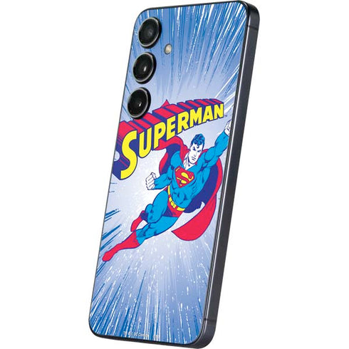 DC Comics Superman Vintage Action Pose Galaxy S24 Plus Skin