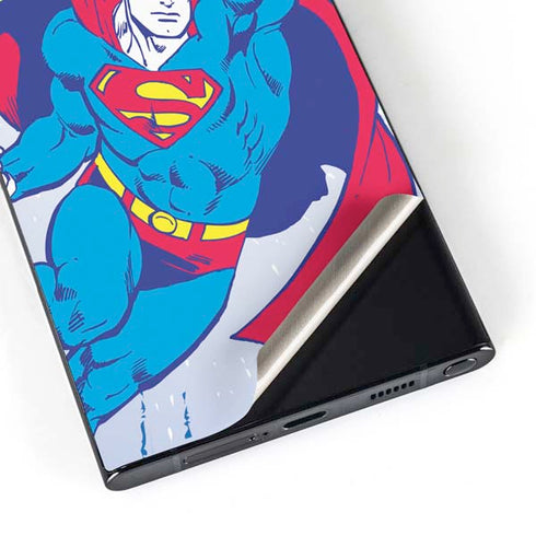 DC Comics Superman Vintage Action Pose Galaxy S24 Ultra Skin