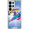DC Comics Superman Vintage Action Pose Galaxy S25 Ultra Clear Case