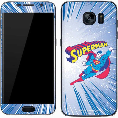 DC Comics Superman Vintage Action Pose Galaxy S7 Skin
