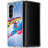 DC Comics Superman Vintage Action Pose Galaxy Z Fold5 5G Clear Case