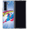 DC Comics Superman Vintage Action Pose Galaxy Z Fold6 Clear Case