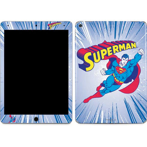 DC Comics Superman Vintage Action Pose iPad Skins