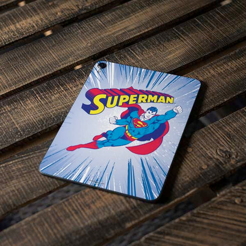 DC Comics Superman Vintage Action Pose Apple iPad Pro Skin