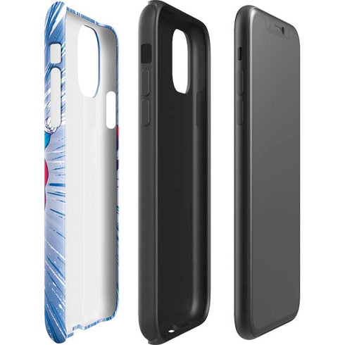 DC Comics Superman Vintage Action Pose iPhone 11 Impact Case