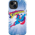 DC Comics Superman Vintage Action Pose iPhone 15 Impact Case