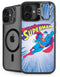 DC Comics Superman Vintage Action Pose iPhone 16 Plus Kickstand Case