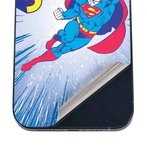DC Comics Superman Vintage Action Pose iPhone 16 Skin