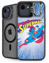 DC Comics Superman Vintage Action Pose iPhone 16e Kickstand Case