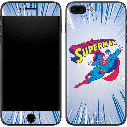 DC Comics Superman Vintage Action Pose iPhone 7 Plus Skin
