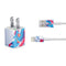 DC Comics Superman Vintage Action Pose iPhone Charger (5W USB) Skin