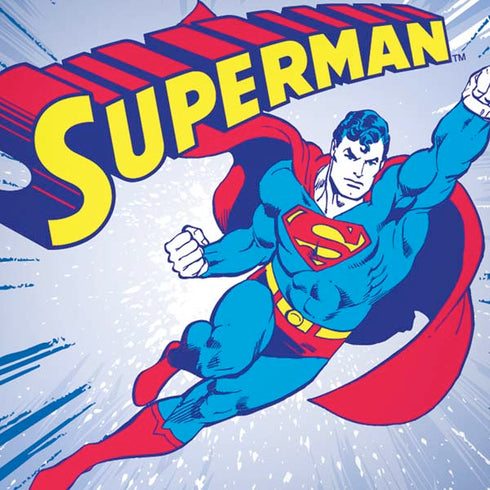 DC Comics Superman Vintage Action Pose iPhone XS Skin