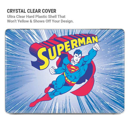 DC Comics Superman Vintage Action Pose MacBook Pro 14in (2021-24) Case plus Skin
