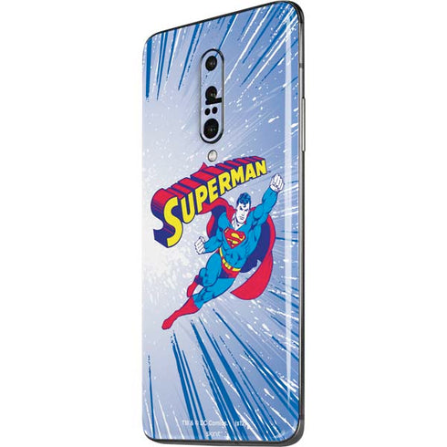 DC Comics Superman Vintage Action Pose OnePlus 7 Pro Skin