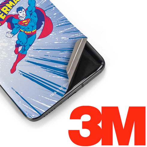 DC Comics Superman Vintage Action Pose OnePlus 7 Pro Skin