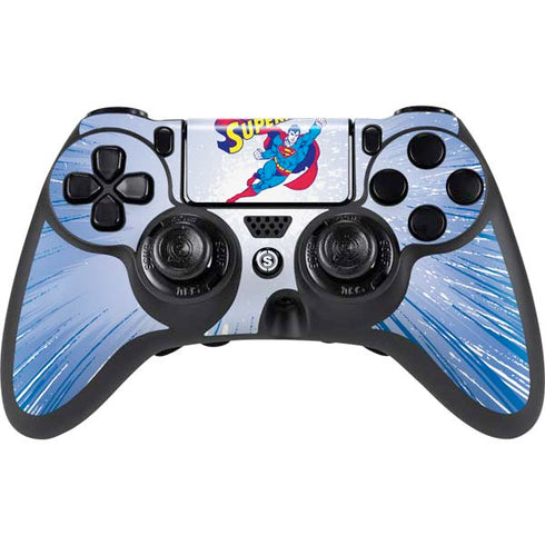 DC Comics Superman Vintage Action Pose PlayStation PS4 Skins