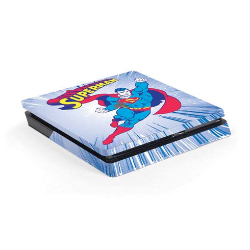 DC Comics Superman Vintage Action Pose PlayStation PS4 Skins