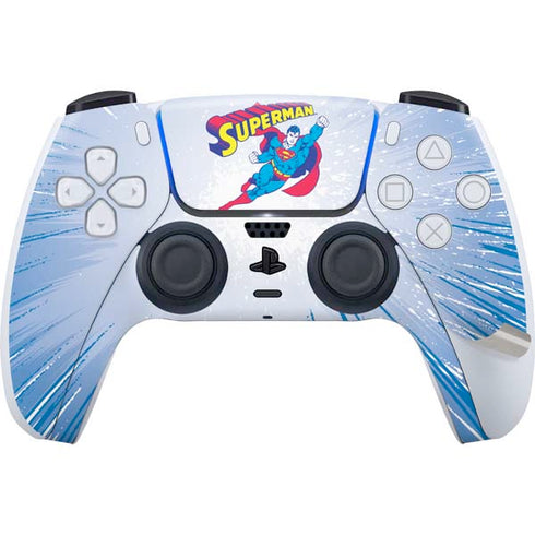 DC Comics Superman Vintage Action Pose PS5 Pro Bundle Skin
