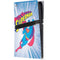 DC Comics Superman Vintage Action Pose PS5 Pro Console Skin