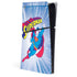 DC Comics Superman Vintage Action Pose PS5 Slim Digital Edition Console Skin